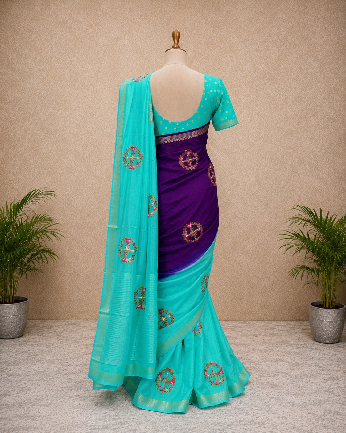 Tree Mango Banarasi Saree