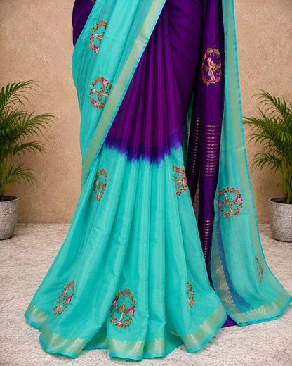 Tree Mango Banarasi Saree
