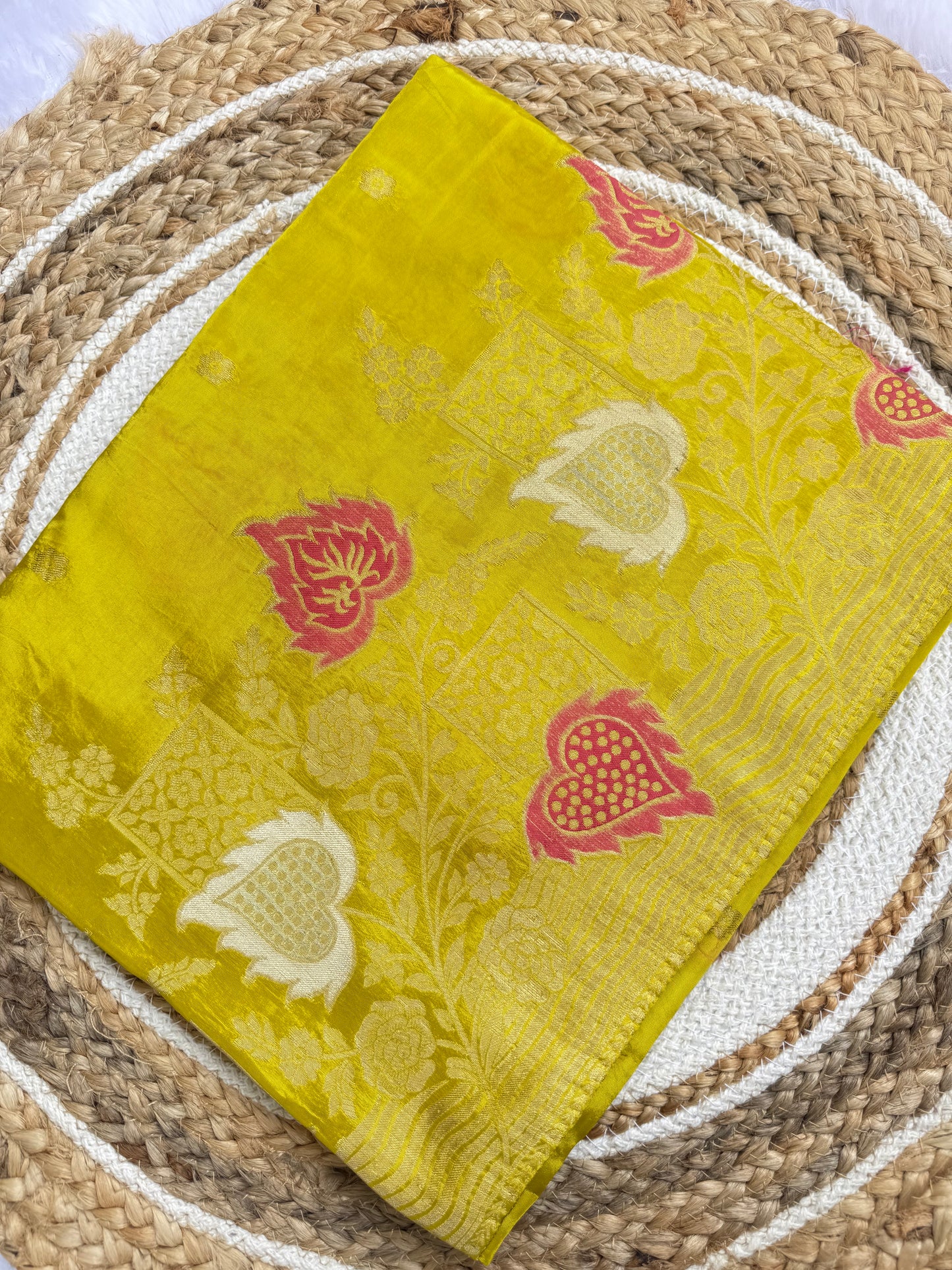 Designer Zari Woven Fancy Silk Saree