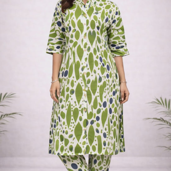 Green and Sky Blue Co-ord Set video
