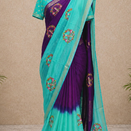 Tree mango Banarasi saree video