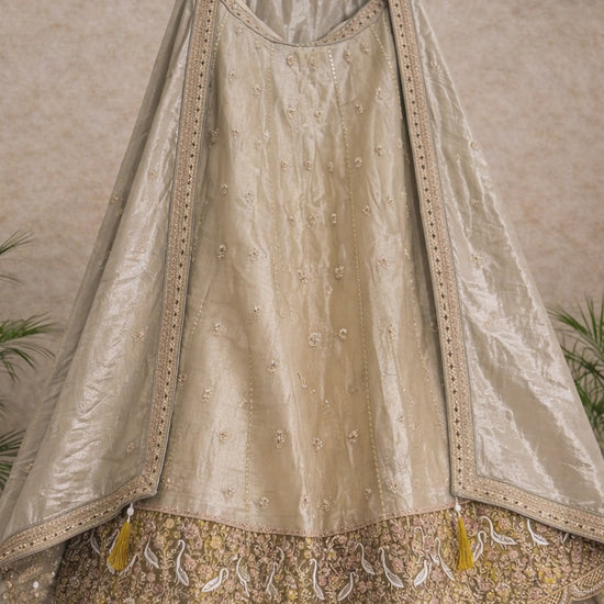 Champagne Gold Bridal Lehenga video